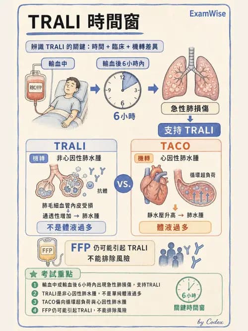 呼吸治療師 - 術後與其他呼吸重症 - AI 圖文解析預覽