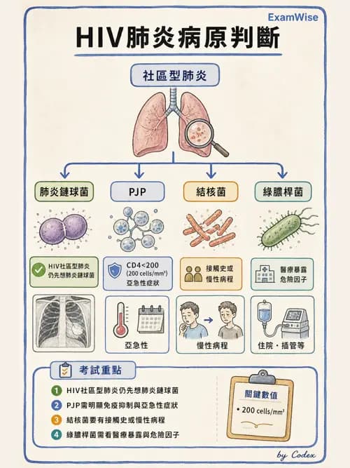 呼吸治療師 - 感染性肺疾 - AI 圖文解析預覽
