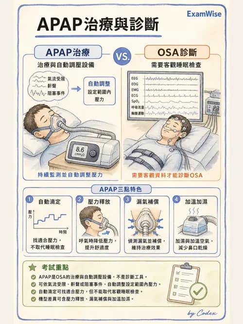 呼吸治療師 - 睡眠相關呼吸障礙 - AI 圖文解析預覽