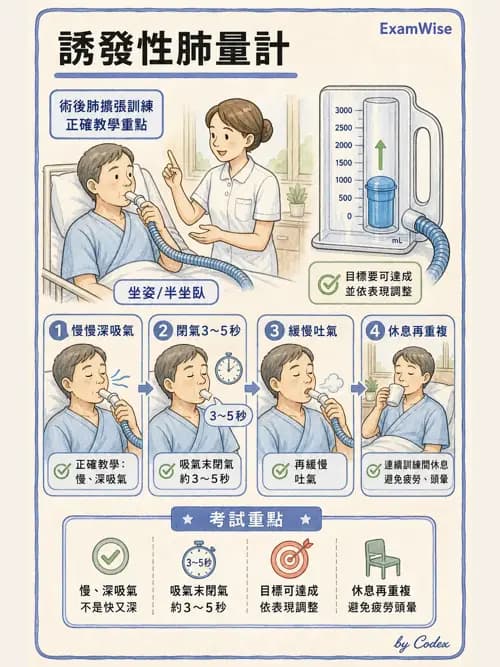 呼吸治療師 - 病人評估與衛教 - AI 圖文解析預覽