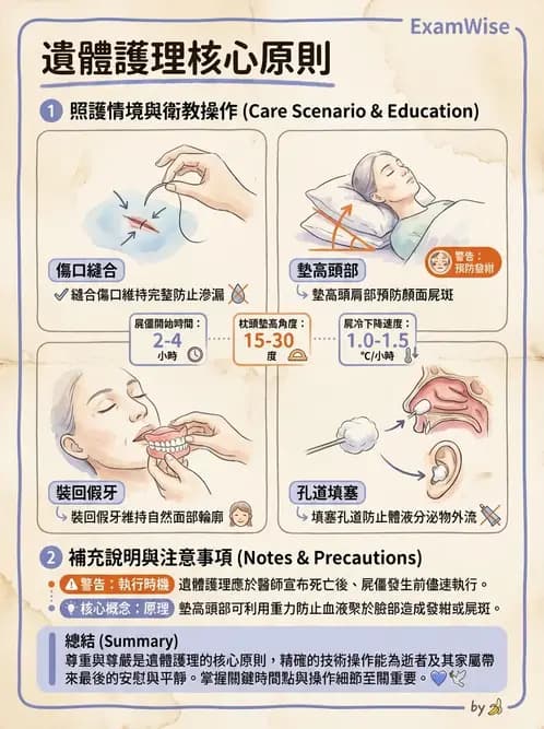 護理師 - 臨終與哀傷護理 - AI 圖文解析預覽