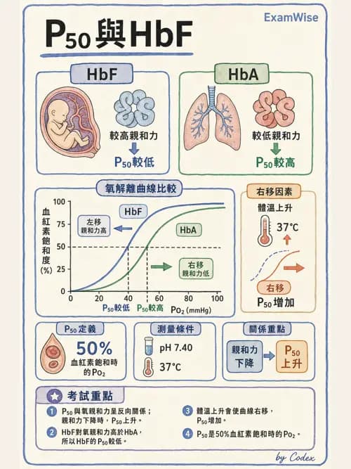 呼吸治療師 - 氣體擴散、交換與肺部代謝 - AI 圖文解析預覽