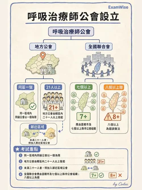 呼吸治療師 - 倫理、法規與安寧照護 - AI 圖文解析預覽