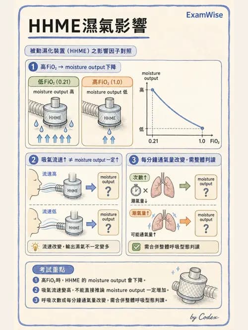 呼吸治療師 - 濕氣與霧氣治療 - AI 圖文解析預覽