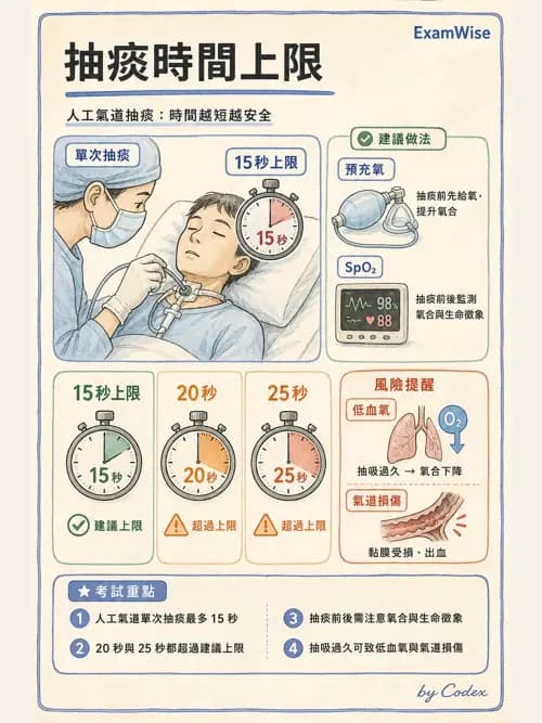 呼吸治療師 - 痰液清除與擴張治療 - AI 圖文解析預覽