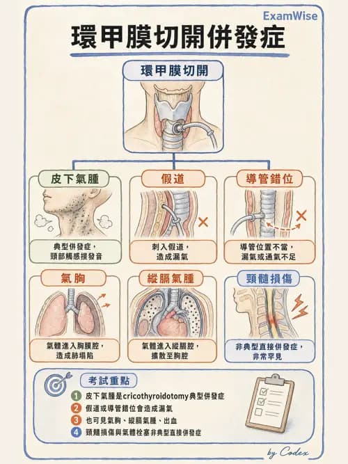 呼吸治療師 - 人工氣道處置 - AI 圖文解析預覽