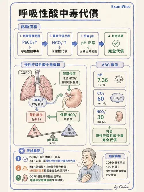 呼吸治療師 - 動脈血氣體分析設備 - AI 圖文解析預覽