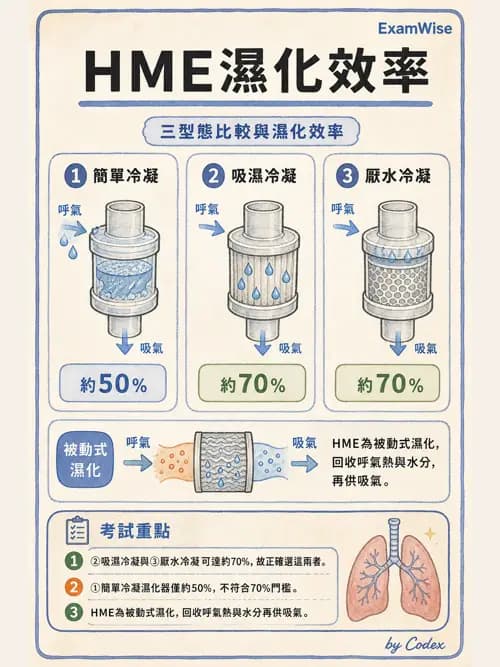 呼吸治療師 - 濕氣治療設備 - AI 圖文解析預覽