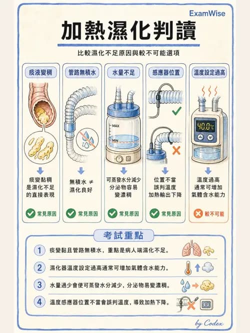 呼吸治療師 - 濕氣治療設備 - AI 圖文解析預覽