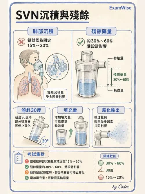 呼吸治療師 - 吸入性藥物噴霧設備 - AI 圖文解析預覽