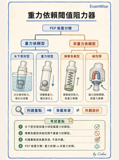 呼吸治療師 - 胸部擴張與物理治療設備 - AI 圖文解析預覽