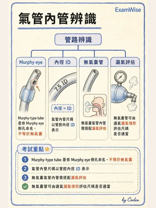 呼吸治療師 - 呼吸道照護與抽痰設備 - AI 圖文解析預覽