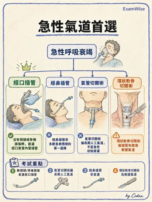 呼吸治療師 - 呼吸道照護與抽痰設備 - AI 圖文解析預覽