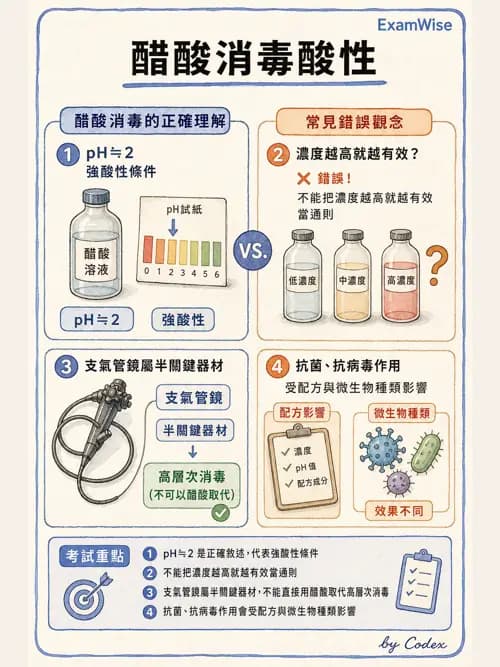 呼吸治療師 - 呼吸照護設備消毒 - AI 圖文解析預覽