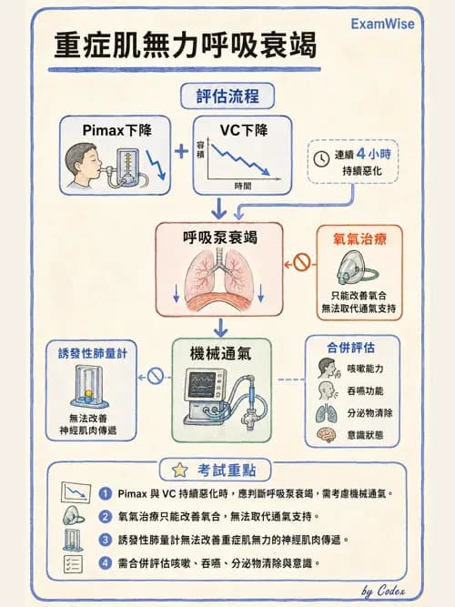呼吸治療師 - 臨床設定、參數調整與脫離 - AI 圖文解析預覽