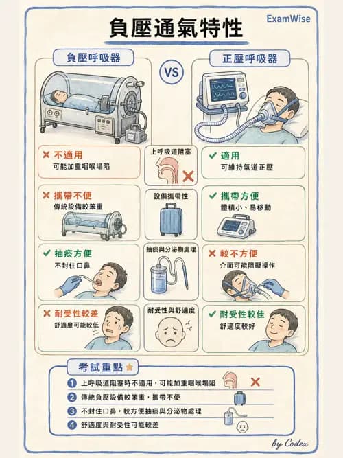 呼吸治療師 - 非侵襲性與居家通氣 - AI 圖文解析預覽