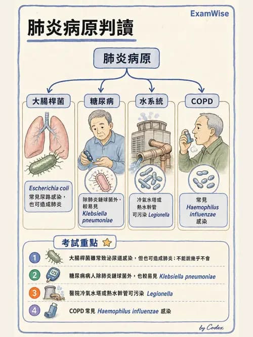 呼吸治療師 - 術後與其他呼吸重症 - AI 圖文解析預覽