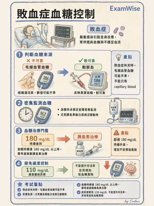 呼吸治療師 - 休克、敗血症與多器官衰竭 - AI 圖文解析預覽