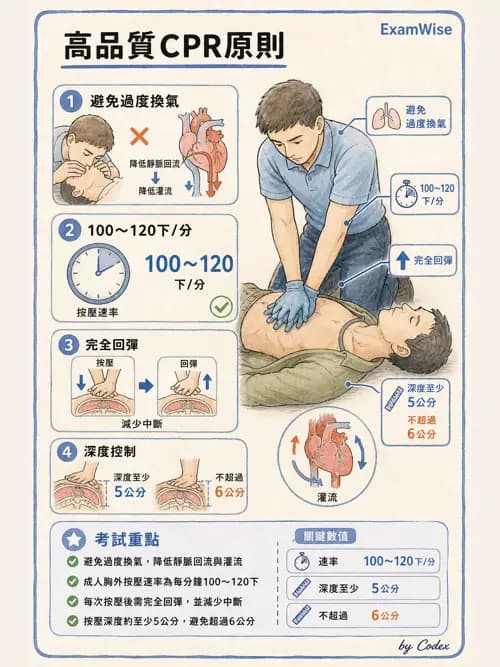 呼吸治療師 - 術後與其他呼吸重症 - AI 圖文解析預覽