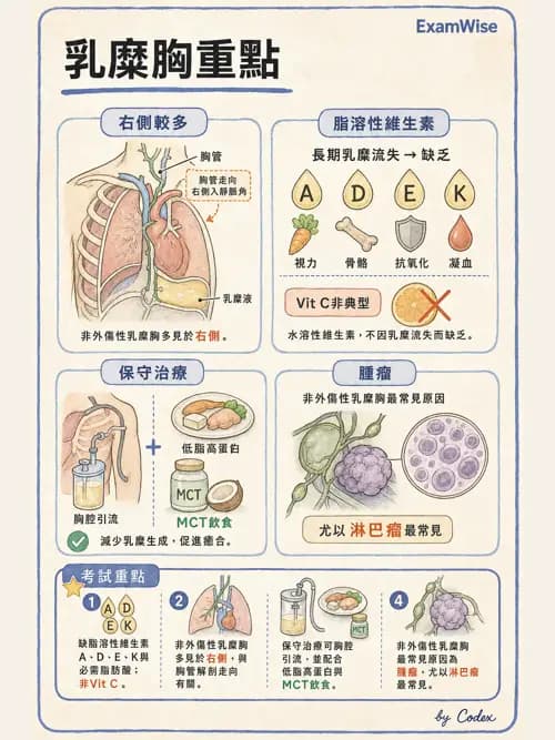 呼吸治療師 - 術後與其他呼吸重症 - AI 圖文解析預覽