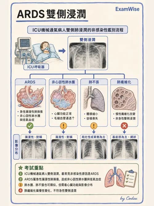 呼吸治療師 - 呼吸器併發症與感染 - AI 圖文解析預覽