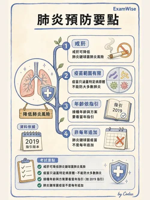 呼吸治療師 - 感染性肺疾 - AI 圖文解析預覽