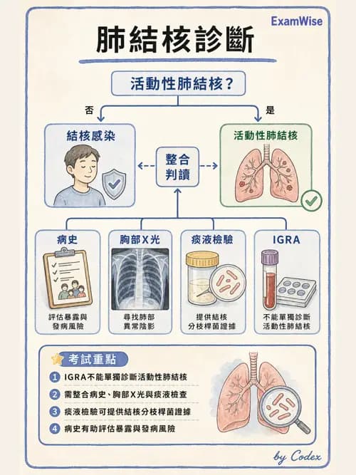 呼吸治療師 - 感染性肺疾 - AI 圖文解析預覽
