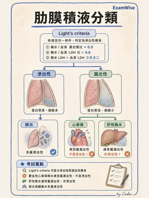呼吸治療師 - 外力傷害與胸廓病變 - AI 圖文解析預覽
