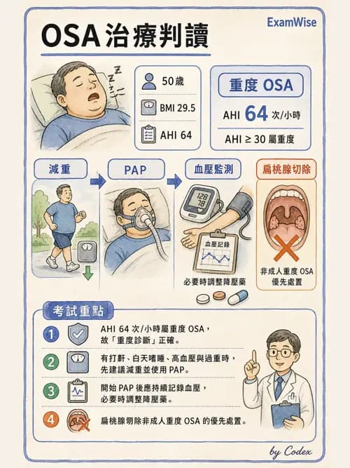 呼吸治療師 - 睡眠相關呼吸障礙 - AI 圖文解析預覽