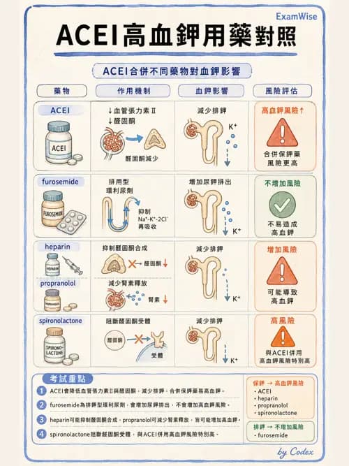 呼吸治療師 - 心臟血管藥物 - AI 圖文解析預覽