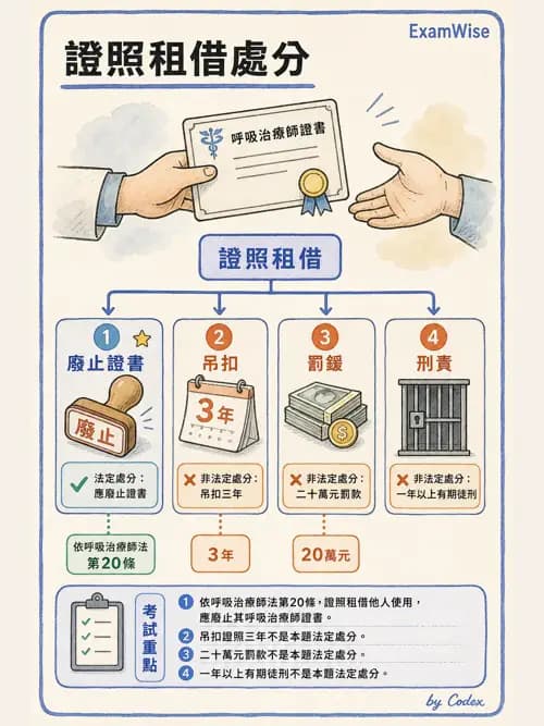 呼吸治療師 - 倫理、法規與安寧照護 - AI 圖文解析預覽