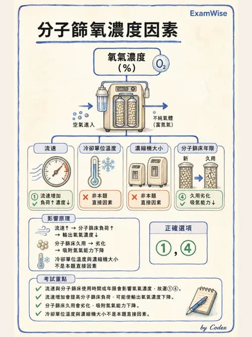 呼吸治療師 - 氣體輸送系統與氧氣治療 - AI 圖文解析預覽