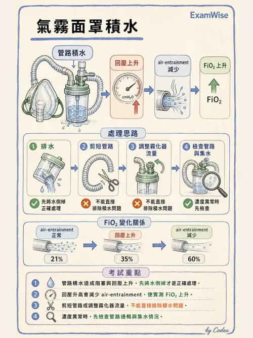 呼吸治療師 - 濕氣與霧氣治療 - AI 圖文解析預覽