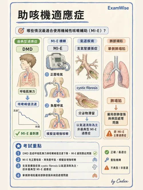 呼吸治療師 - 痰液清除與擴張治療 - AI 圖文解析預覽