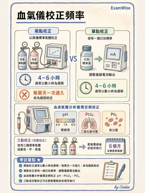 呼吸治療師 - 動脈血氣體分析設備 - AI 圖文解析預覽
