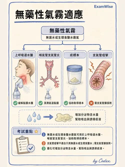 呼吸治療師 - 濕氣治療設備 - AI 圖文解析預覽