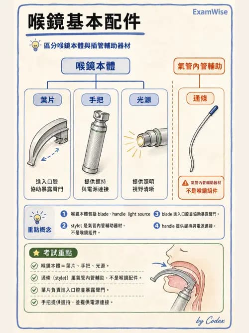呼吸治療師 - 呼吸道照護與抽痰設備 - AI 圖文解析預覽