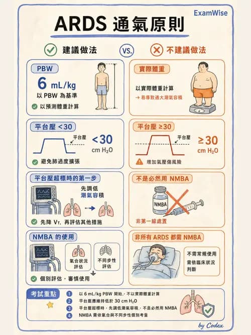 呼吸治療師 - 臨床設定、參數調整與脫離 - AI 圖文解析預覽