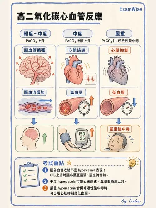 呼吸治療師 - 正壓通氣生理影響與合併症 - AI 圖文解析預覽