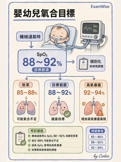 呼吸治療師 - 小兒呼吸器支持 - AI 圖文解析預覽