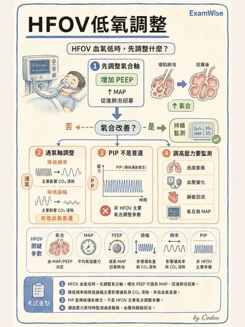 呼吸治療師 - 小兒呼吸器支持 - AI 圖文解析預覽