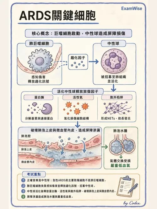 呼吸治療師 - ARDS與呼吸衰竭 - AI 圖文解析預覽