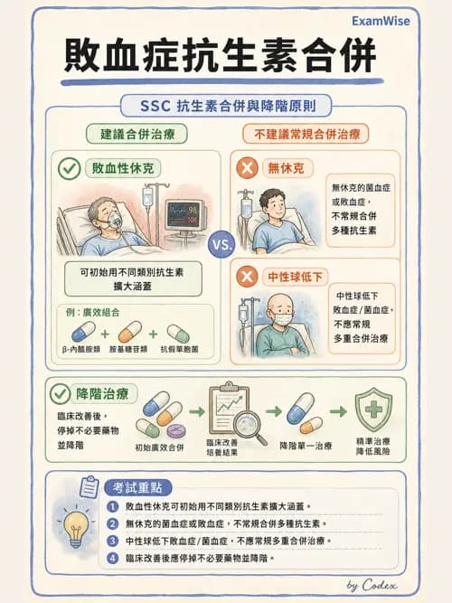 呼吸治療師 - 休克、敗血症與多器官衰竭 - AI 圖文解析預覽