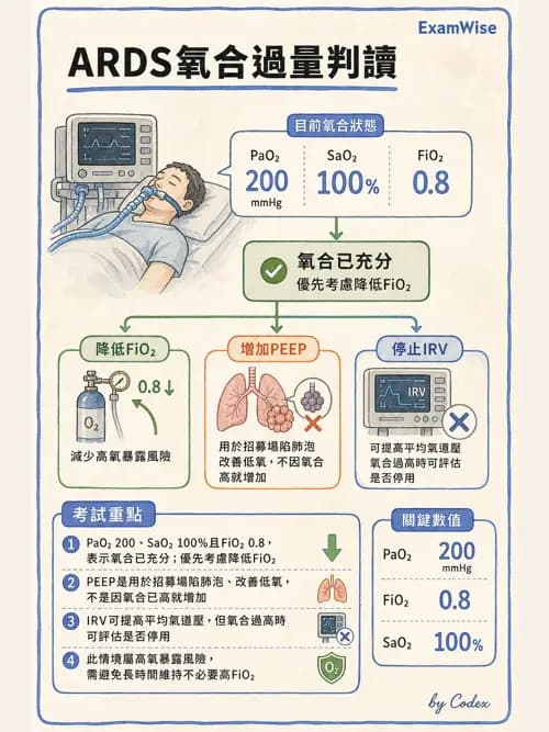 呼吸治療師 - ARDS與呼吸衰竭 - AI 圖文解析預覽
