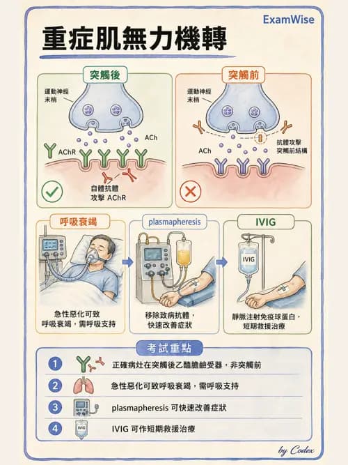 呼吸治療師 - 神經肌肉病變與腫瘤 - AI 圖文解析預覽