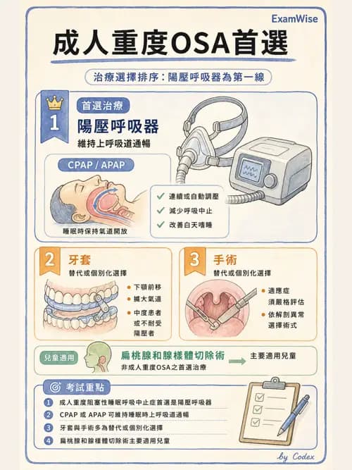 呼吸治療師 - 睡眠相關呼吸障礙 - AI 圖文解析預覽