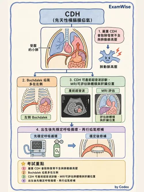 呼吸治療師 - 兒童呼吸系統疾病 - AI 圖文解析預覽