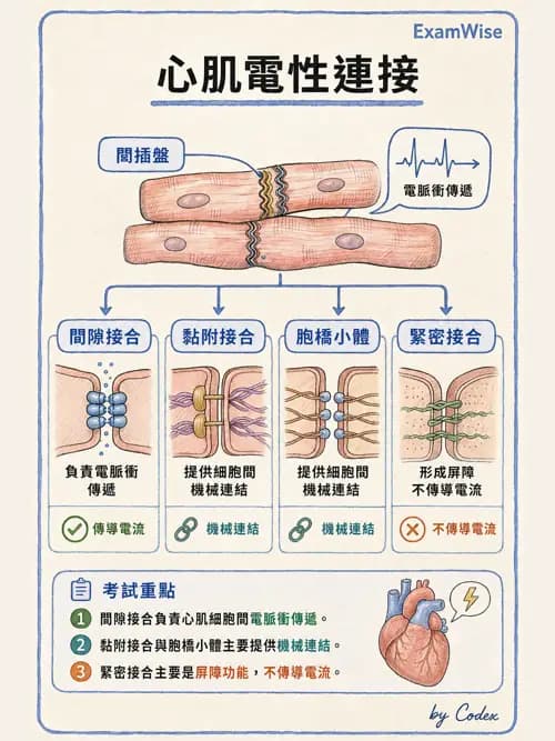 呼吸治療師 - 心臟與循環解剖 - AI 圖文解析預覽