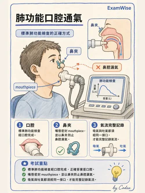 呼吸治療師 - 呼吸功能檢查 - AI 圖文解析預覽