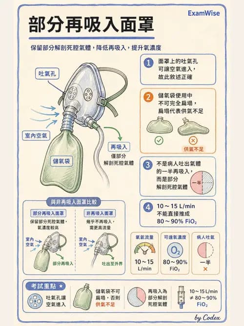 呼吸治療師 - 氣體輸送系統與氧氣治療 - AI 圖文解析預覽